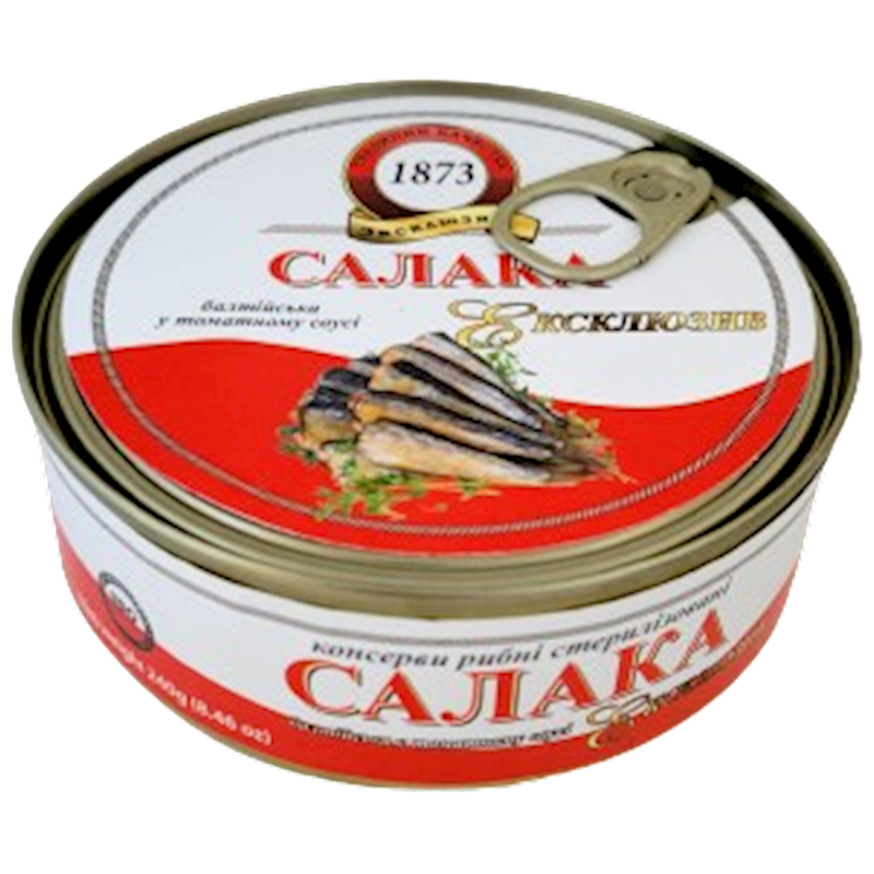 "Exclusive" Salaka in tomato sauce - 240 g