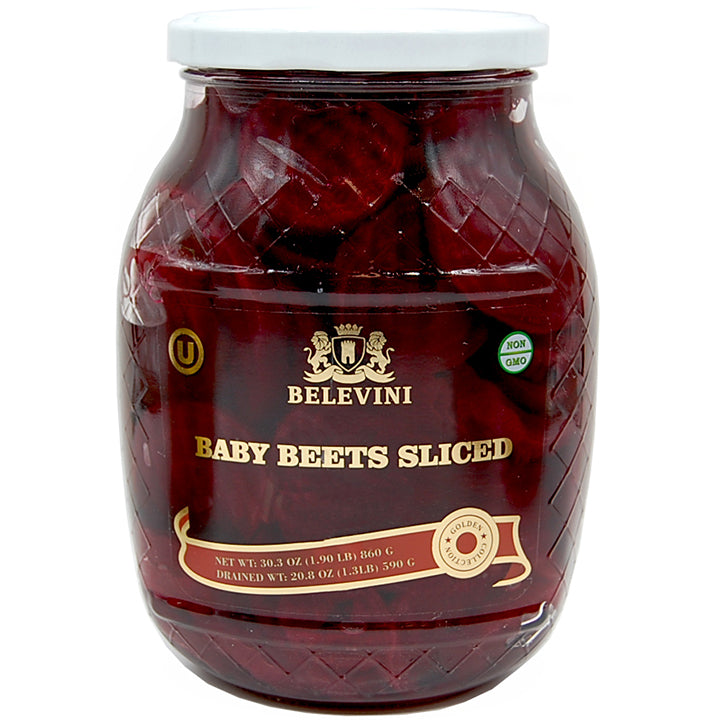 Belevini sliced baby beets 860g