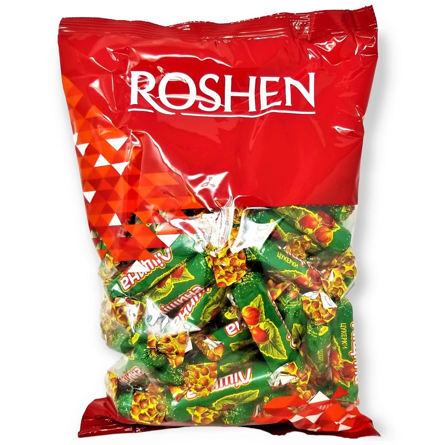 "Roshen" Leshchina Chocolate Candy with Chopped Hazelnuts - 1kg