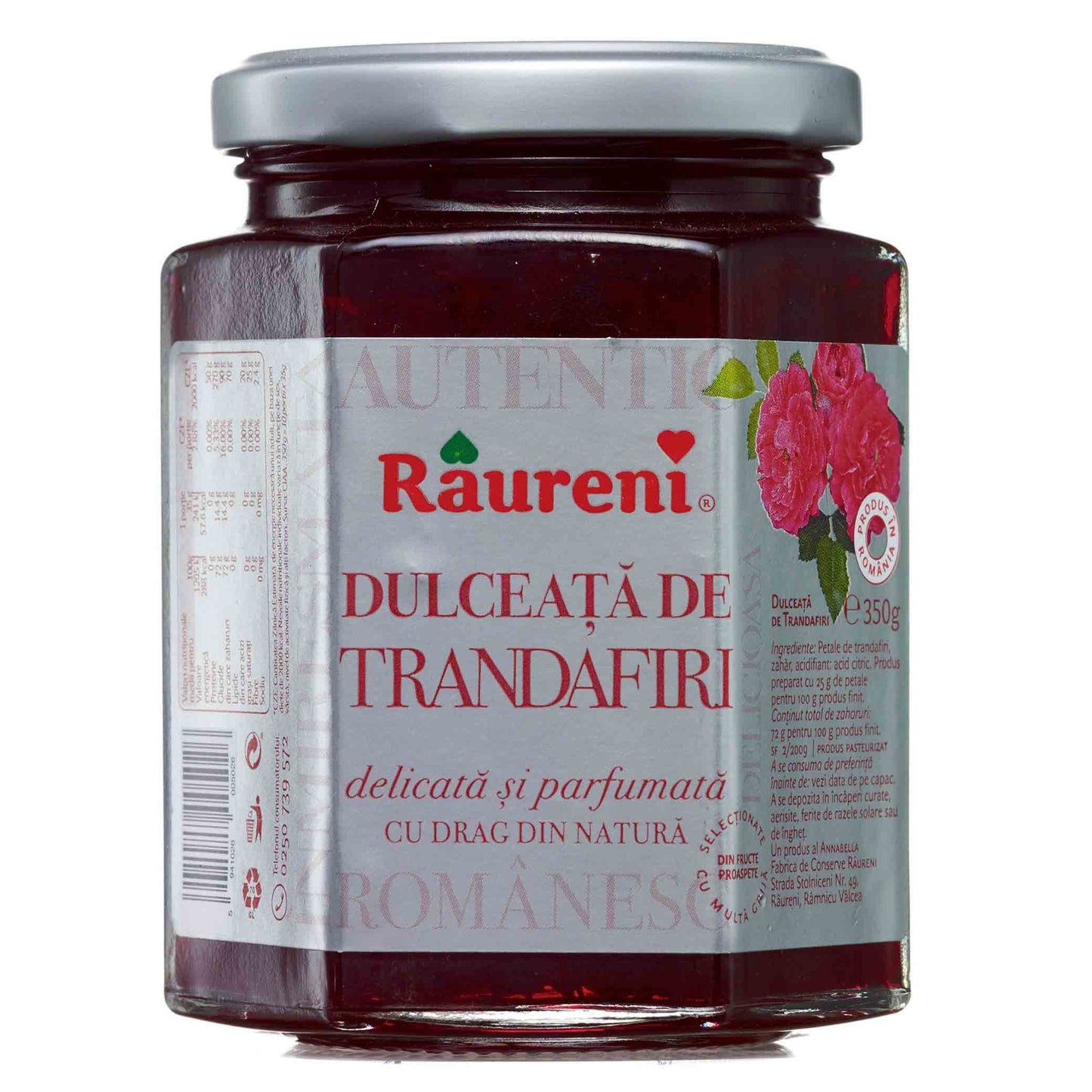 "Raureni" Rose Petal Jam 250g