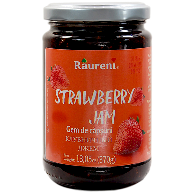 "Raureni" Strawberry Jam 370g