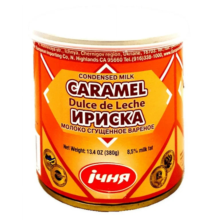 "Iriska" Caramel Condensed Milk Cooked by ICHNYA 380g