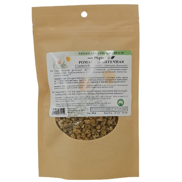 PhytoLab "Natural Herbs For Your Health" CHAMOMILE FLOWERS 30g