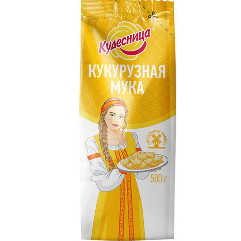 "Kudesnitsa" Corn Flour 500g