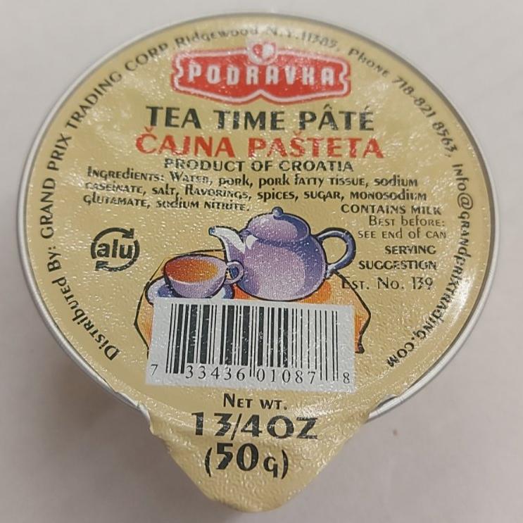 "Podravka" Tea Time Pate 50g