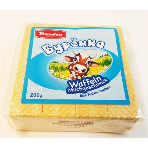 Wafers Buryonka Milk 200g