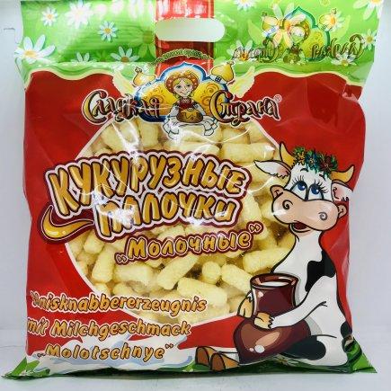 "Sladkaya Strana" Corn Sticks Milk Flavor 160g