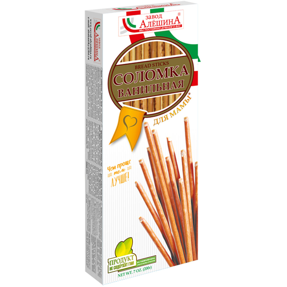 Bread Sticks (Solomka) Vanilla “For Mother” Natural 200g