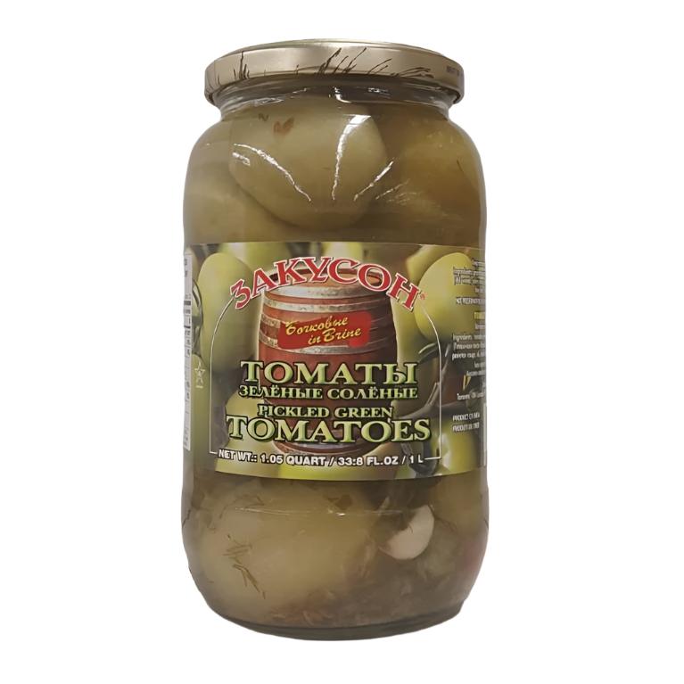 "Zakuson" Green Tomatoes 1L