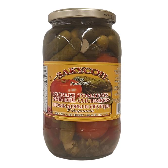 "Zakuson" Assorted Pickled Veggies 1L