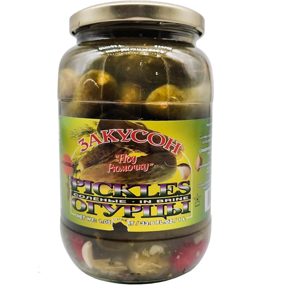 "Zakuson" Pickles in Brine 1L
