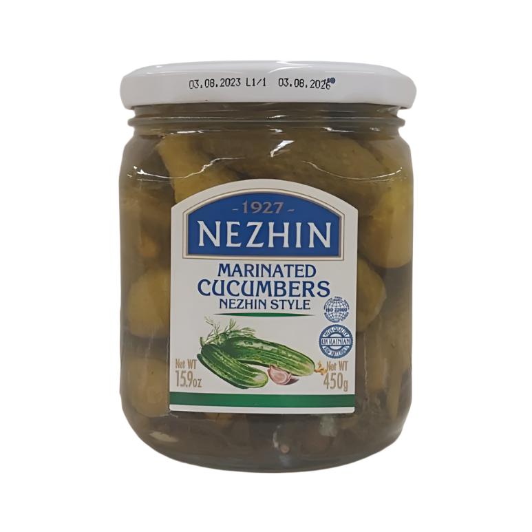 "Nezhin" Marinated Cucumbers 450g