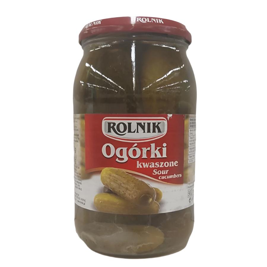"Rolnik" Sour Cucumbers 900ml