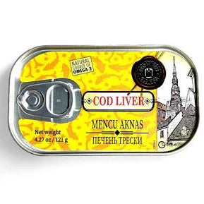 "OLD RIGA" COD LIVER 121g