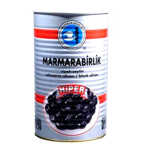 "MARMARABIRLIK" Gem Black Olives Hiper 800g