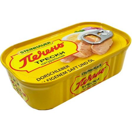"Steinhauer" Smoked Cod Liver 120g