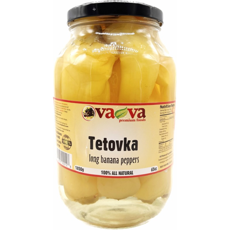 "VAVA TETOVKA" Banana Peppers 1850g