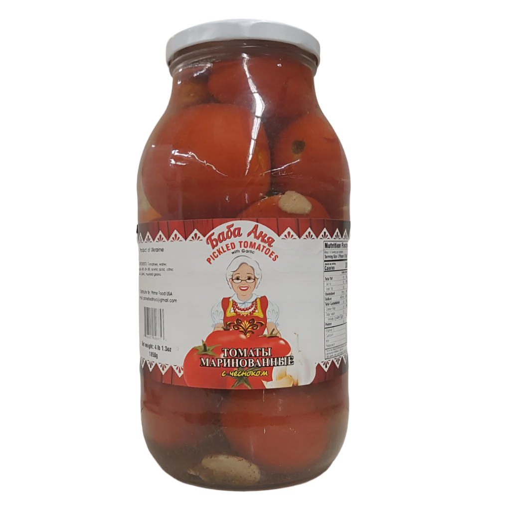 "BabaAnya" Tomatoes with Garlic 1850g