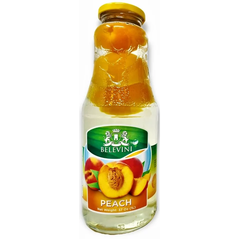 "Belevini" Peach Fruit Punch, No Artificial Color 1L