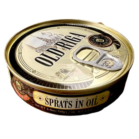 Sprats in Oil "Old Riga", 160g