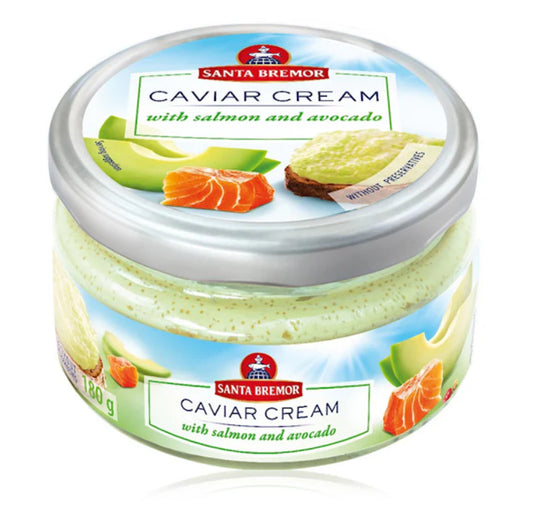 "Caviar Cream" capelin caviar with salmon & avocado 180g