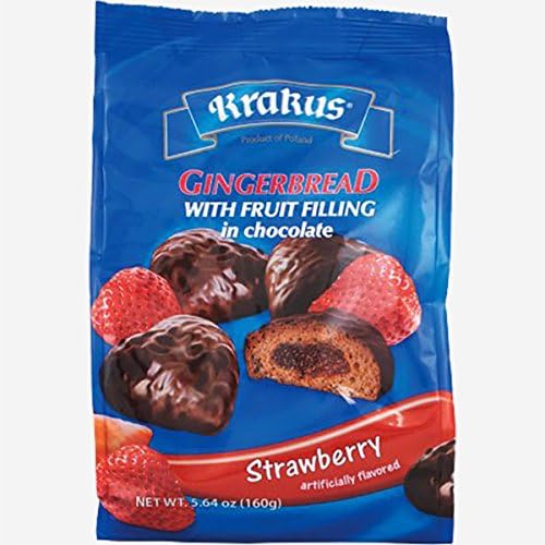 "Krakus" GingerBread Strawberry 160g