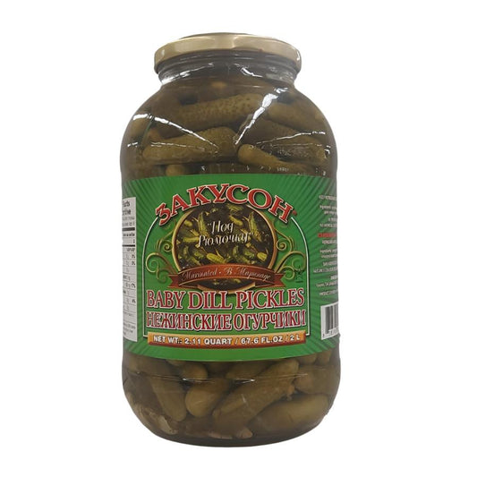 "Zakuson" Baby Dill Pickles 2L