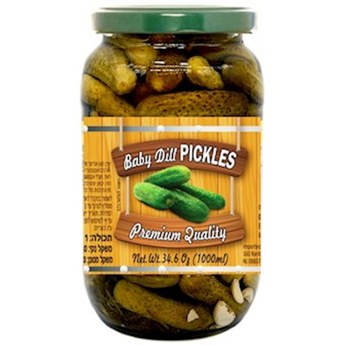 Kosher Baby Dill Pickles 1L
