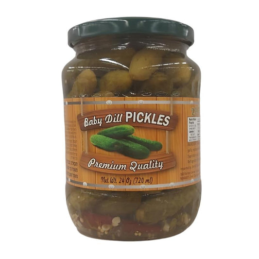 Kosher Baby Dill Pickles 720ml