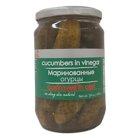 "Raureni" Cucumbers in Vinegar 630g