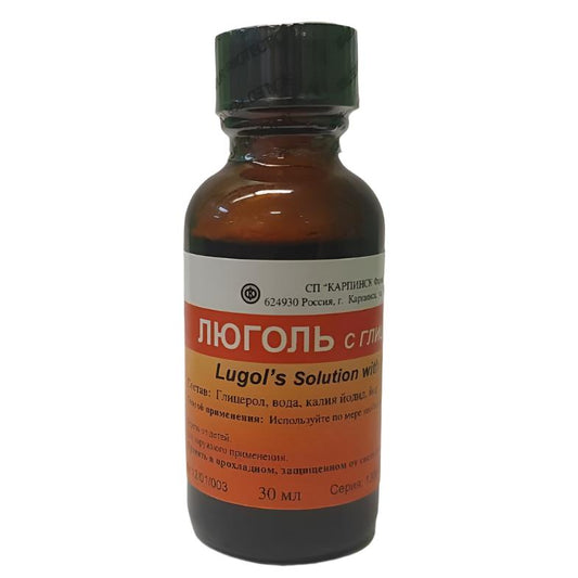 "Lugol's" Solution with Glicerine 30ml