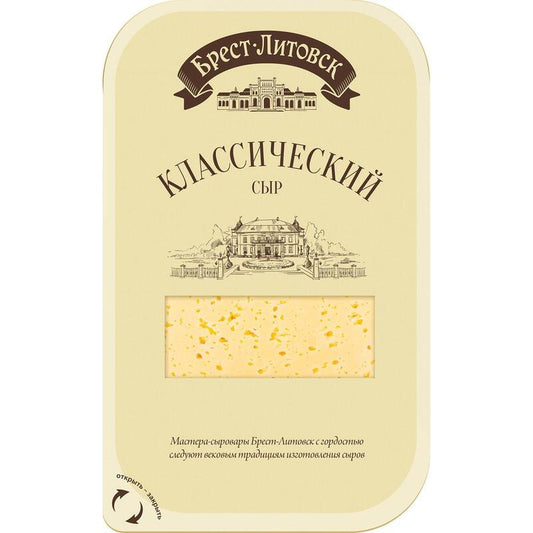 "Brest-Litovsk" Cheese Classic Sliced 150g