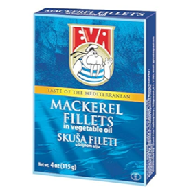 EVA Mackerel in Veggie Oil 4oz