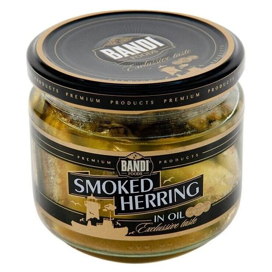 "Bandi" Smoked Herring in Oil 250g