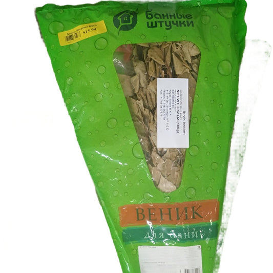 "Bannye Shtuchki" Sauna Whisk Oak&Mint  $15.99