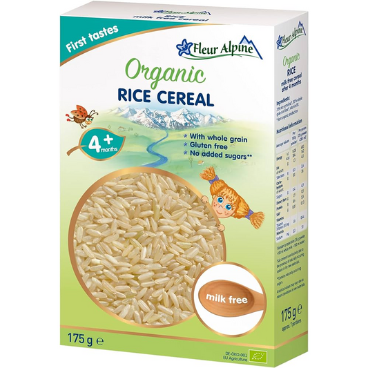 "Fleur Alpine" Organic Rice Cereal Milk Fr 200g