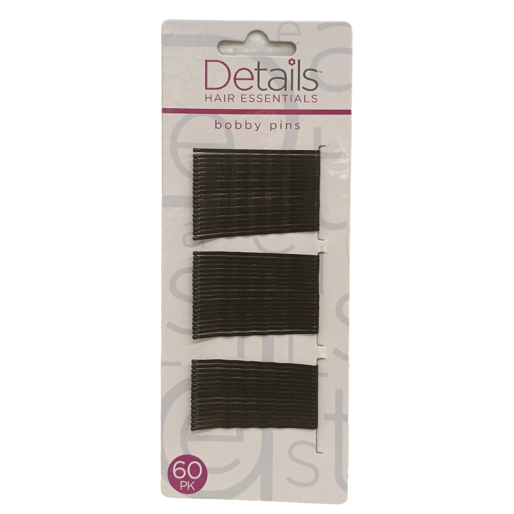 "Details" BOBBY PINS 60pk